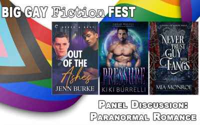 Episode 385 – Fiction Fest Panel Discussion: Paranormal Romance with Jenn Burke, Kiki Burrelli and Mia Monroe