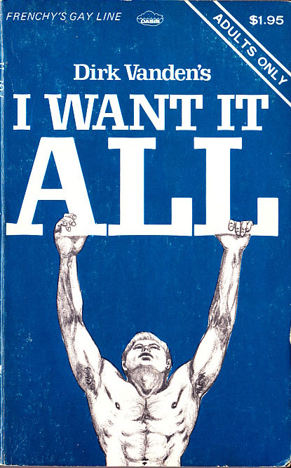 Paperback Cover of the Week: I Want It All