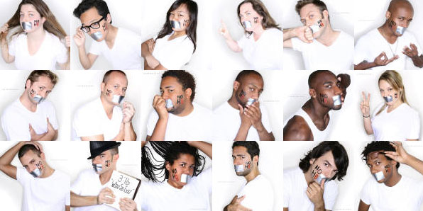 Click the image to see more of the NOH8 Gallery