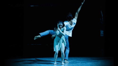 Amy and Robert perform a Contemporary routine choreographed by Stacey Tookey.