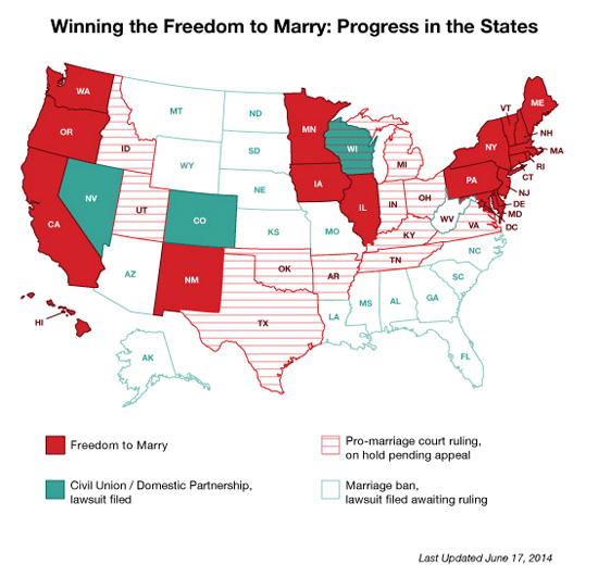 Marriage Equality - June 17 2014